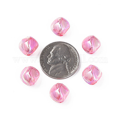 Прозрачные акриловые бусины MACR-S373-131-C12-1