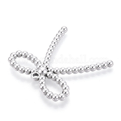 Большие подвески из гальванопластического непрозрачного акрила PACR-T017-09B-1