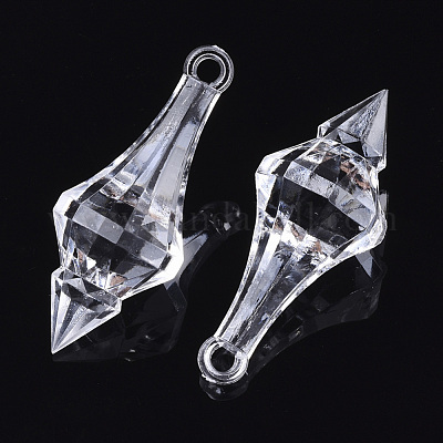 Прозрачные акриловые подвески&nbsp;TACR-S133-027A-1