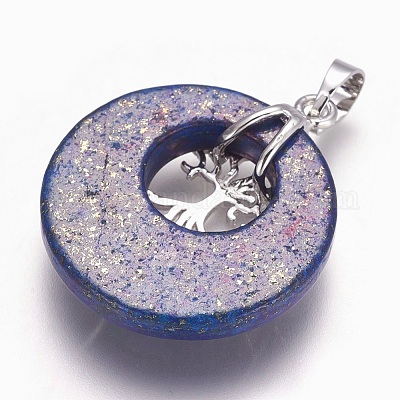 Природный лазурит подвески X-G-F573-C11-1