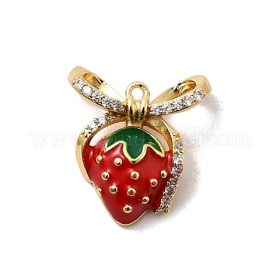 Латунные микро проложить кубического циркония подвески KK-Z131-15G-03-1