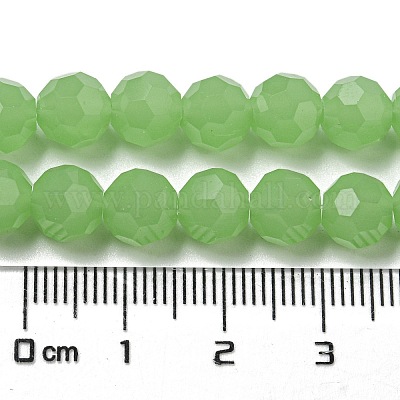 Подставки для стеклянных бусин с имитацией нефрита EGLA-A035-J8mm-D01-1