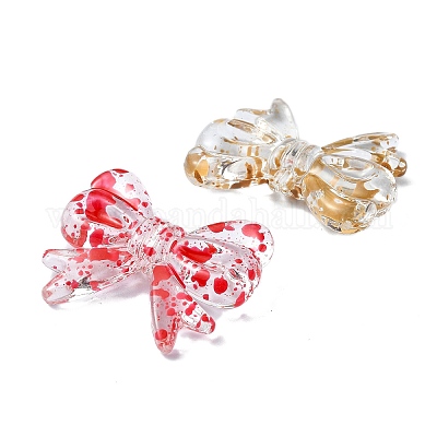 Прозрачные акриловые бусины&nbsp;OACR-E033-10-1