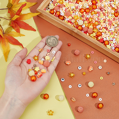 Наборы для поиска бусин на осеннюю тематику DIY-PH0029-86-1