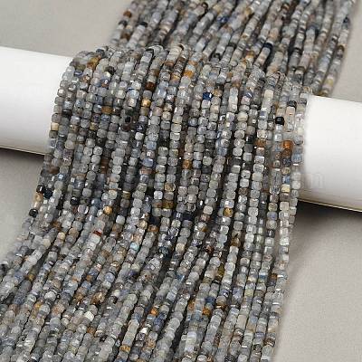 Натуральный кианитовые бисер пряди G-RM2025-C39-B01-1