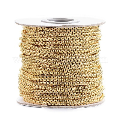 304 нержавеющая сталь венецианские цепи коробчатые цепи CHS-P003-06A-1