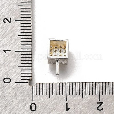 Латунный микро-паве кубический цирконий KK-K378-70S-1