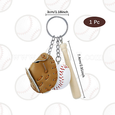 1шт брелок из искусственной кожи AJEW-CL0001-08B-1