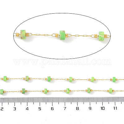 Ионное покрытие (ip) цепи из нержавеющей стали 304 AJEW-Q150-08G-03-1