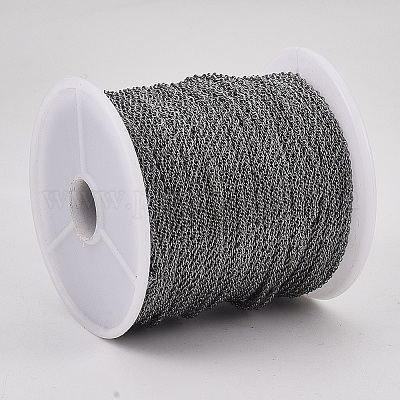 Паяные латунные покрытые железные веревочные цепи CH-S125-07A-B-1