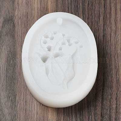 Силиконовые Молды для подвесок в виде цветов своими руками SIL-Z008-01B-1