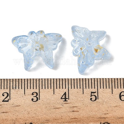 Стеклянные бусины GLAA-C039-01B-1