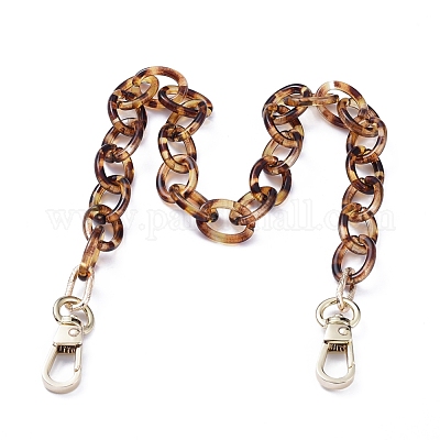 PH PandaHall Cinturino A Catena Per Borsa In Acrilico - Manici Retrò Per Borse Fai Da Te, 5 Colori, 42cm - Foto 7