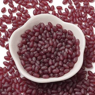 Стеклянные бусины прозрачных цветов SEED-F006-03A-07-1