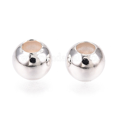 925 шарики стерлингового серебра STER-T007-124S-1