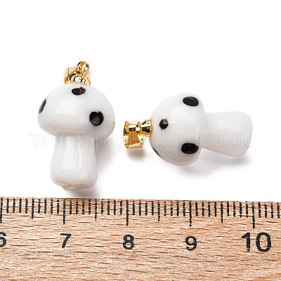 Подвески лэмпворк ручной работы LAMP-S069-08G-09-1