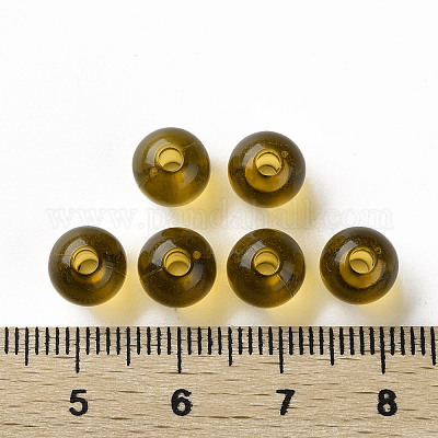 Прозрачные акриловые бусины X-MACR-S370-A8mm-737-1