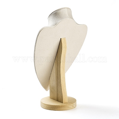 Стенды для ожерелья из микрофибры NDIS-P004-01B-02-1