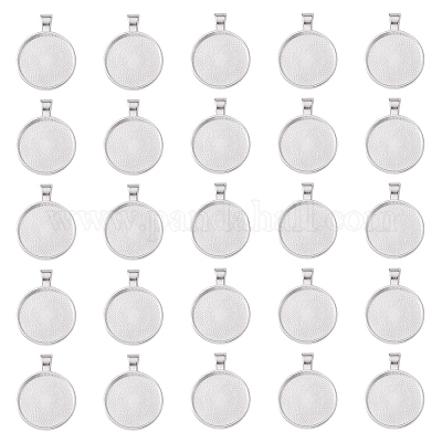 Сеттинги для кулона(кабошонов) PALLOY-YW0001-69S-1