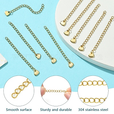 Удлинитель цепи из нержавеющей стали 304 DIY-YW0010-75-1