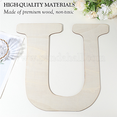 Письмо необработанные листы мдф WOOD-WH20012-008U-1