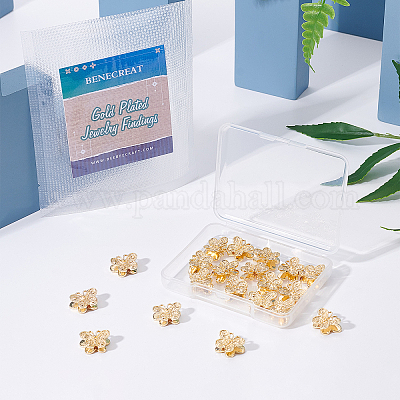 Латунные бусины KK-BC0006-57G-1