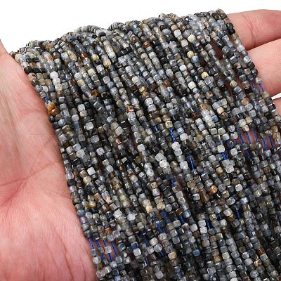 Натуральный кианитовые бисер пряди G-RM2025-C02-A-1