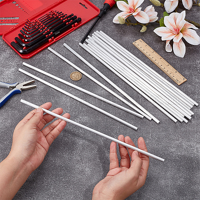 6061 алюминиевый стержень DIY-WH0504-723B-P-1