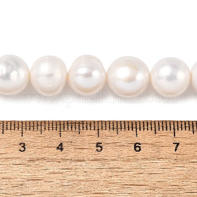 Нити из натурального культивированного пресноводного жемчуга PEAR-I007-07S-01A-1