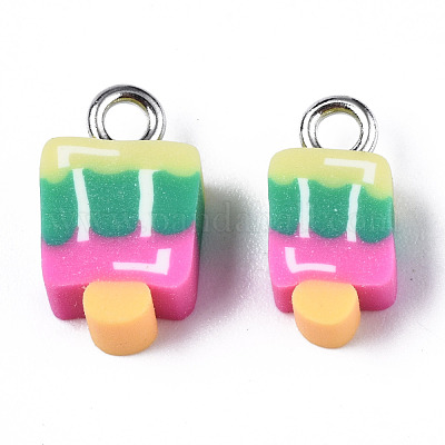 Подвески из полимерной глины ручной работы CLAY-T016-56-1