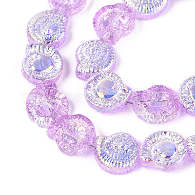 Гальванизируйте прозрачное стекло бисер нитей EGLA-S190-05G-1