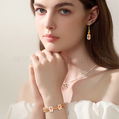 24 шт. 2 вида бусин из цинкового сплава FIND-NB0006-63-1