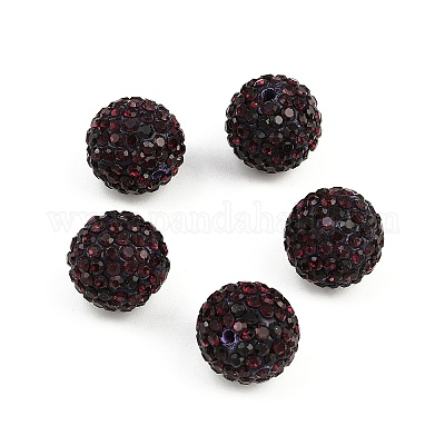 Оценка горный хрусталь проложить диско шар бусы RB-Q104-1-1