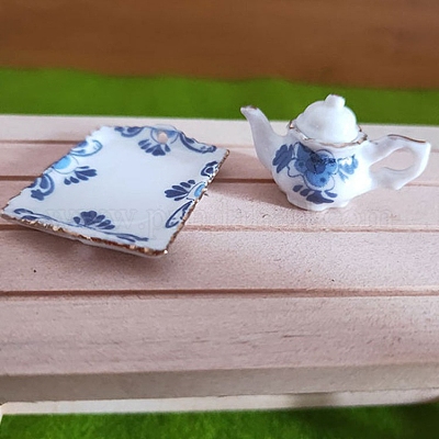 Мини чайный сервиз из фарфора PW-WGA0A0E-01-1