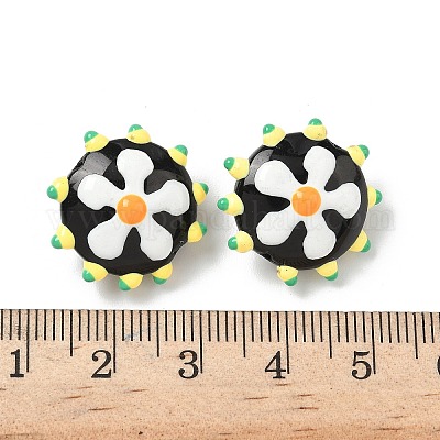 Бусины из стеклянной эмали LAMP-S080-03F-1