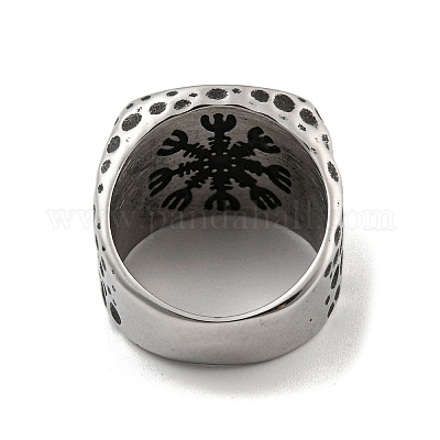 Кольцо из нержавеющей стали 304 RJEW-B055-04AS-12-1