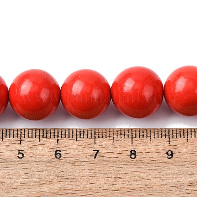 Естественный желтый нефрит бисер нитей&nbsp;G-G598-14mm-YXS-01A-1