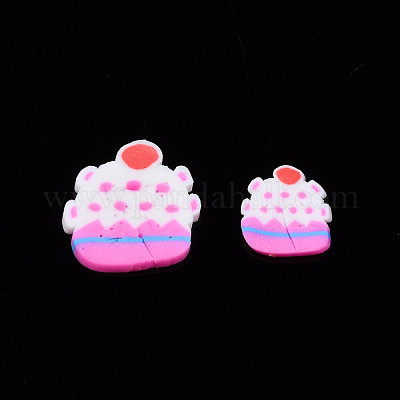 Кабошоны из полимерной глины ручной работы CLAY-N006-91-1