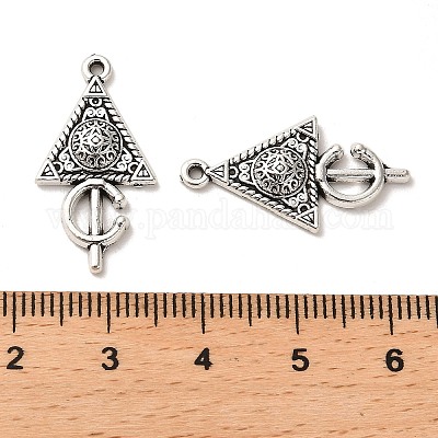 Сплавочные подвески тибетского стиля&nbsp;LS-FIND-C043-066B-AS-1