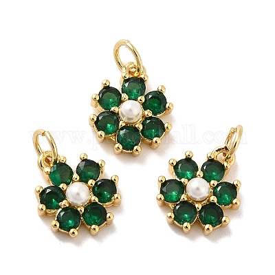 Стойки обшивки латунь микро проложить кубическую прелесть диоксида циркония KK-A160-22F-G-1