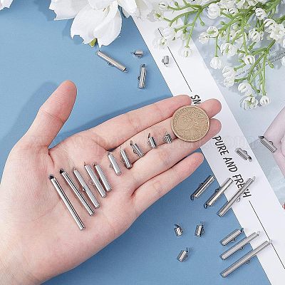 Зажимные трубки из нержавеющей стали 304 с защелкой на конце STAS-UN0020-02P-1