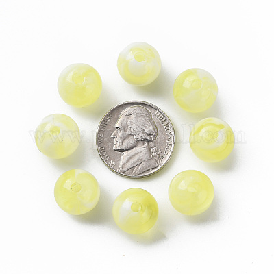 Акриловые бусины MACR-S375-001D-08-1