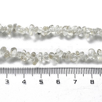 Ожерелья из бисера с натуральным лимонным кварцем для мужчин и женщин NJEW-G159-01C-1