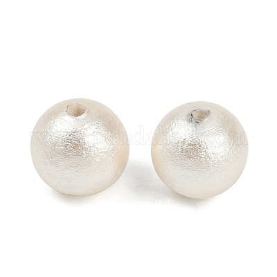 Сжатые хлопковые жемчужные бусы&nbsp;WOVE-V001-A02-8mm-1