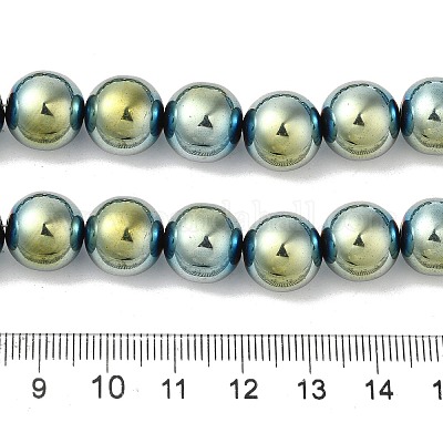 Гальванические нити синтетических магнитных гематитовых бусин G-I364-K01-04-1