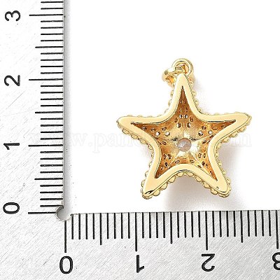 Латунные микро проложить кубического циркония подвески KK-K305-11B-G-1