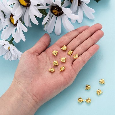 Бусы из сплава в тибетском стиле X-TIBEP-GC178-G-RS-1