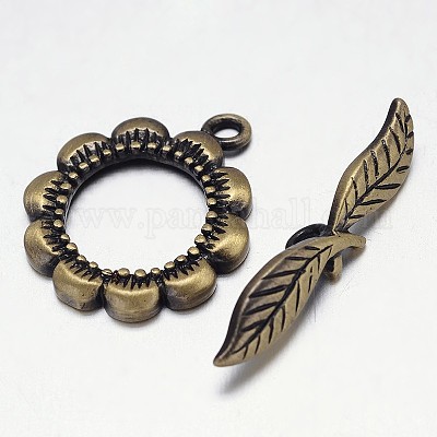 Застежка из латуни KK-L116-27AB-NF-1