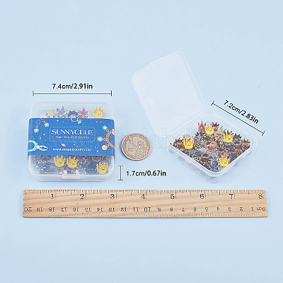 Наборы проставочных бусин PALLOY-SC0001-60-1