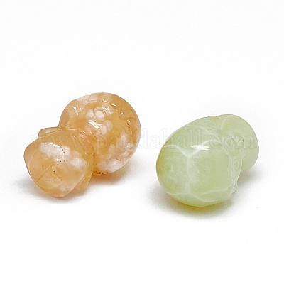 Украшение дисплея скульптуры агата вишневого цвета G-F719-53-1